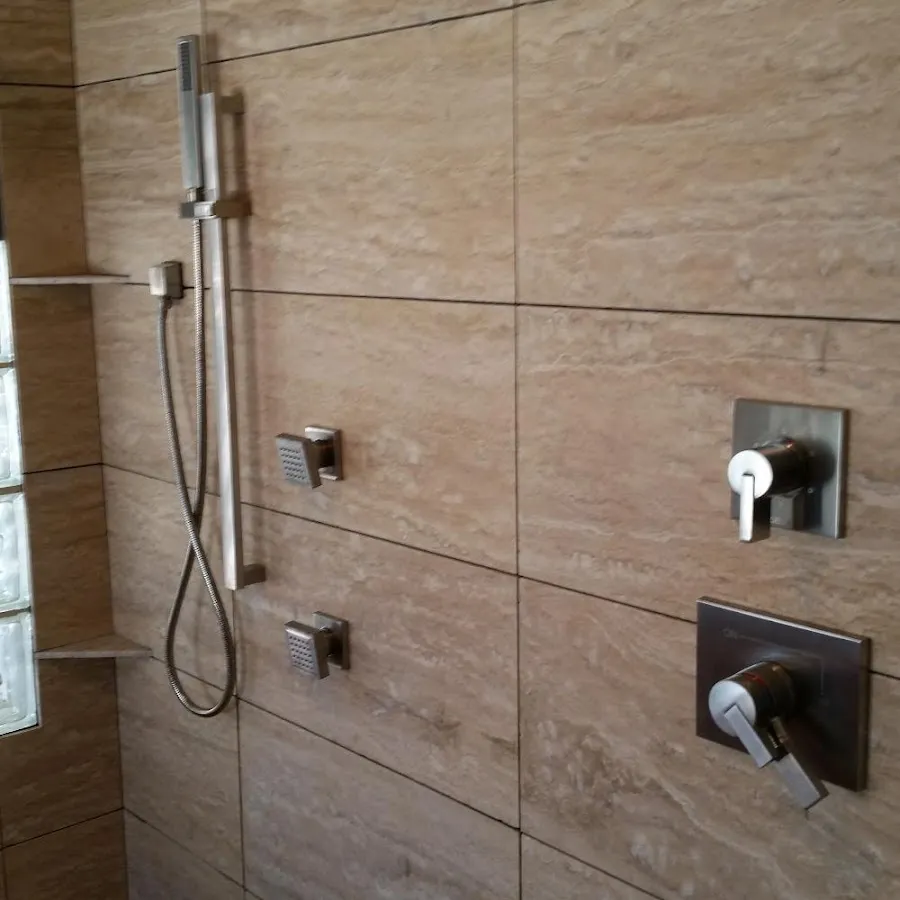 Shower fixture installation for Frozen Pipe Repair in Duluth